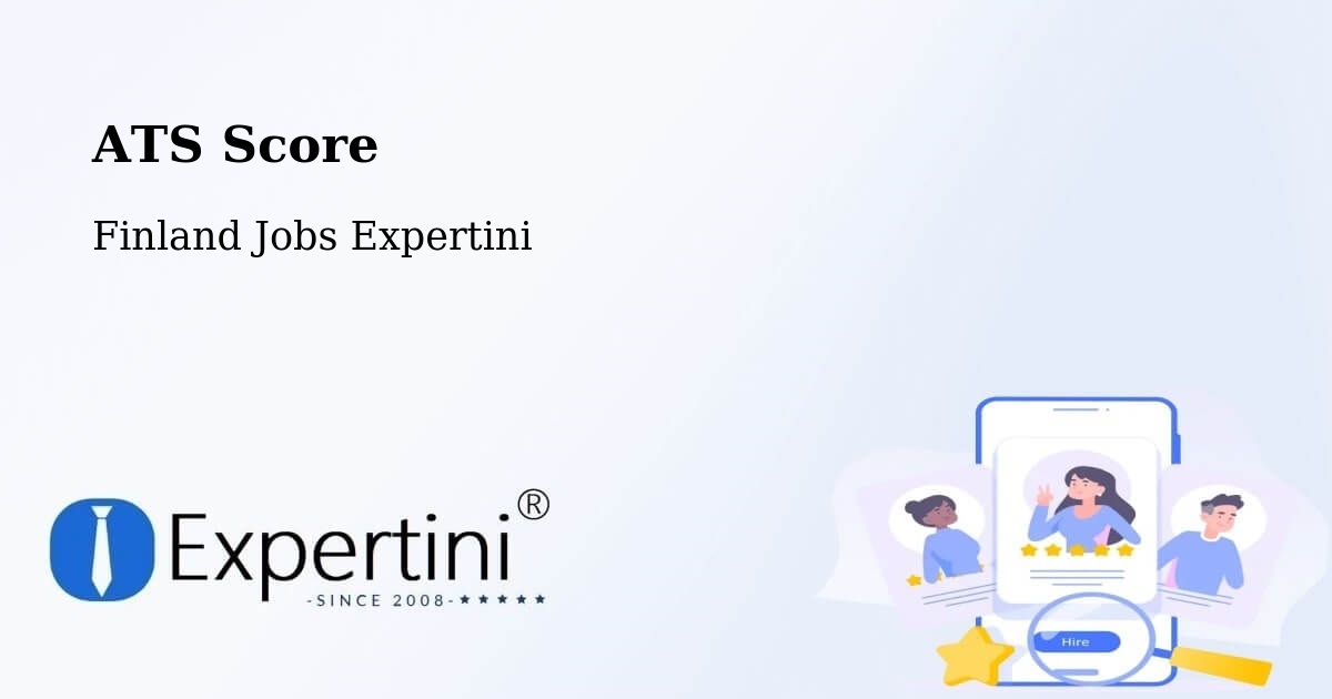 Resume ATS Score & Job Description Match Tool – Seinäjoki - Finland Jobs Expertini