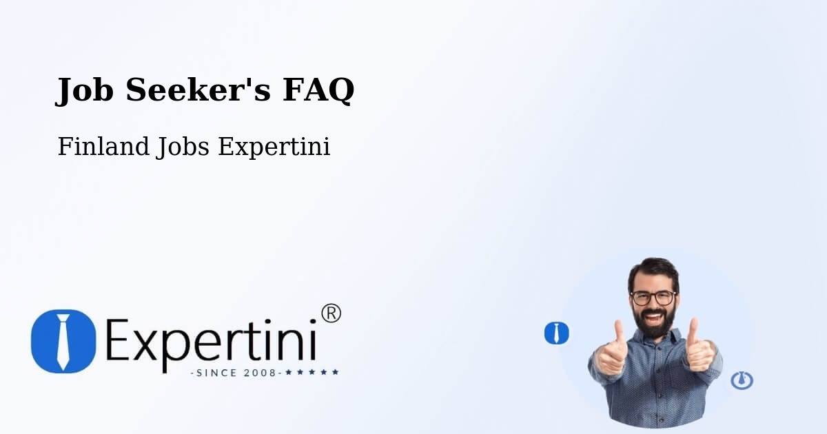Job Seeker FAQ – Seinäjoki - Finland Jobs Expertini