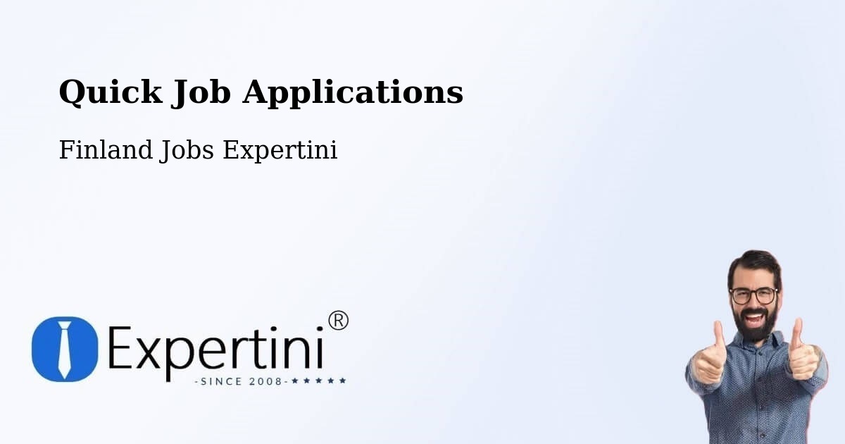 Quick Apply Feature – Seinäjoki - Finland Jobs Expertini
