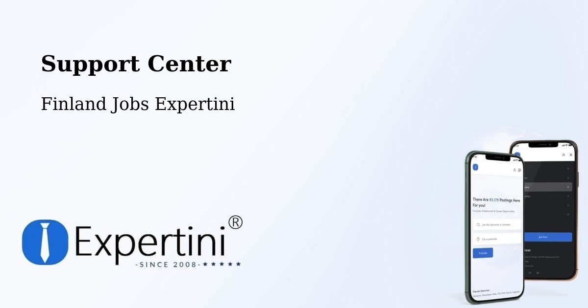 Support Services – Seinäjoki - Finland Jobs Expertini